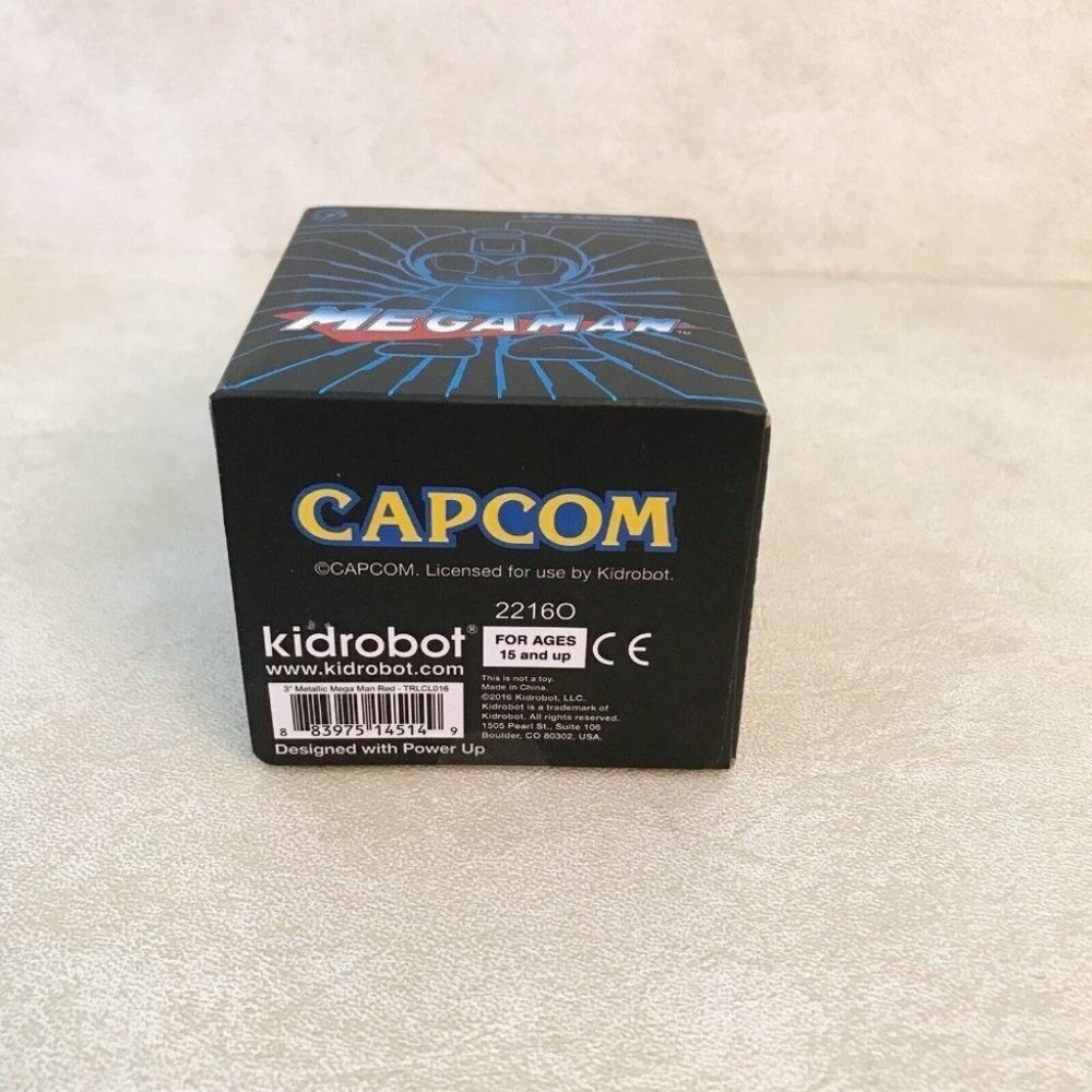 Kidrobot Megaman Mini Series Unopened Blind Box Vinyl Figure New Capcom New - Picture 9 of 12